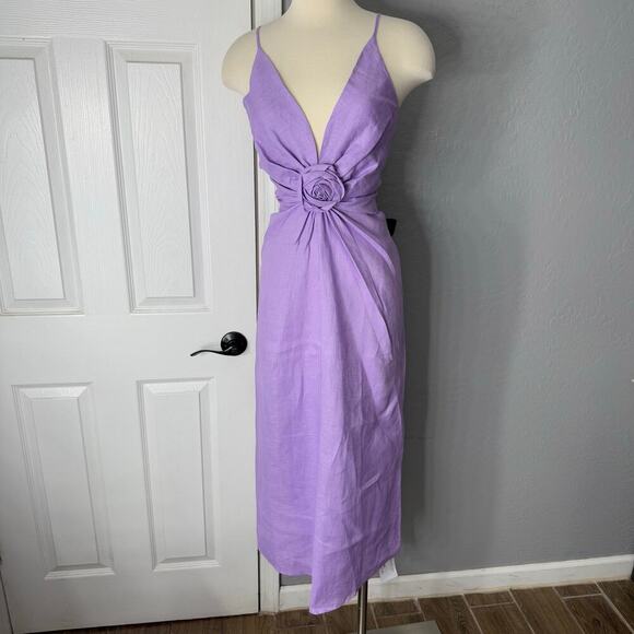 Long Sleeve Linen Dress Yumi Kim Nantucket Dress Yumi Kim Dresses Yumi Kim  Adina Linen Dress Purple S Poshmark